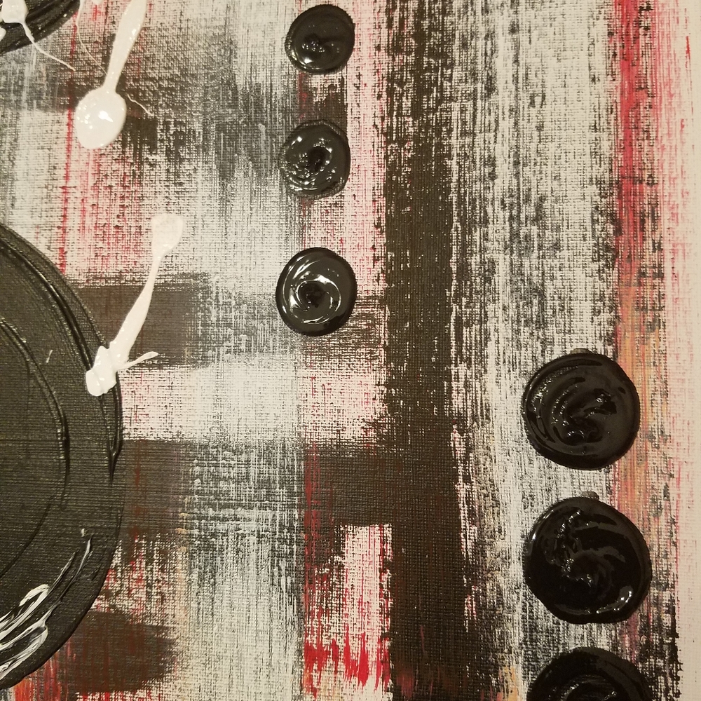 CANVAS "CHILI PEPPER" PAINTING - Picture 4 of 7